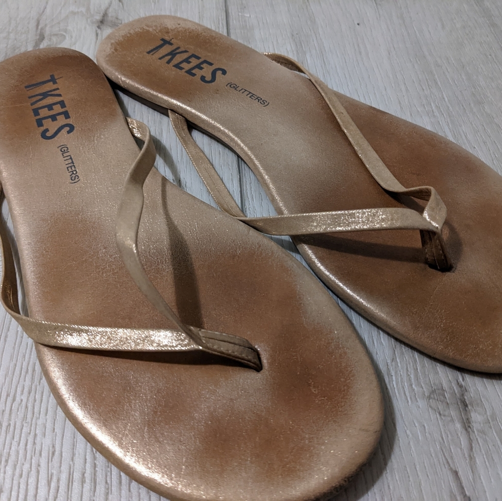 TKEES glitters sandals